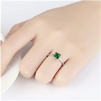 Ring Gaurosa Woman Fantasy in Silver Zirconia SR0048-13D01 - SR0048-13D01
